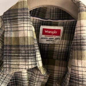 Vintage Wrangler double pocket flannel